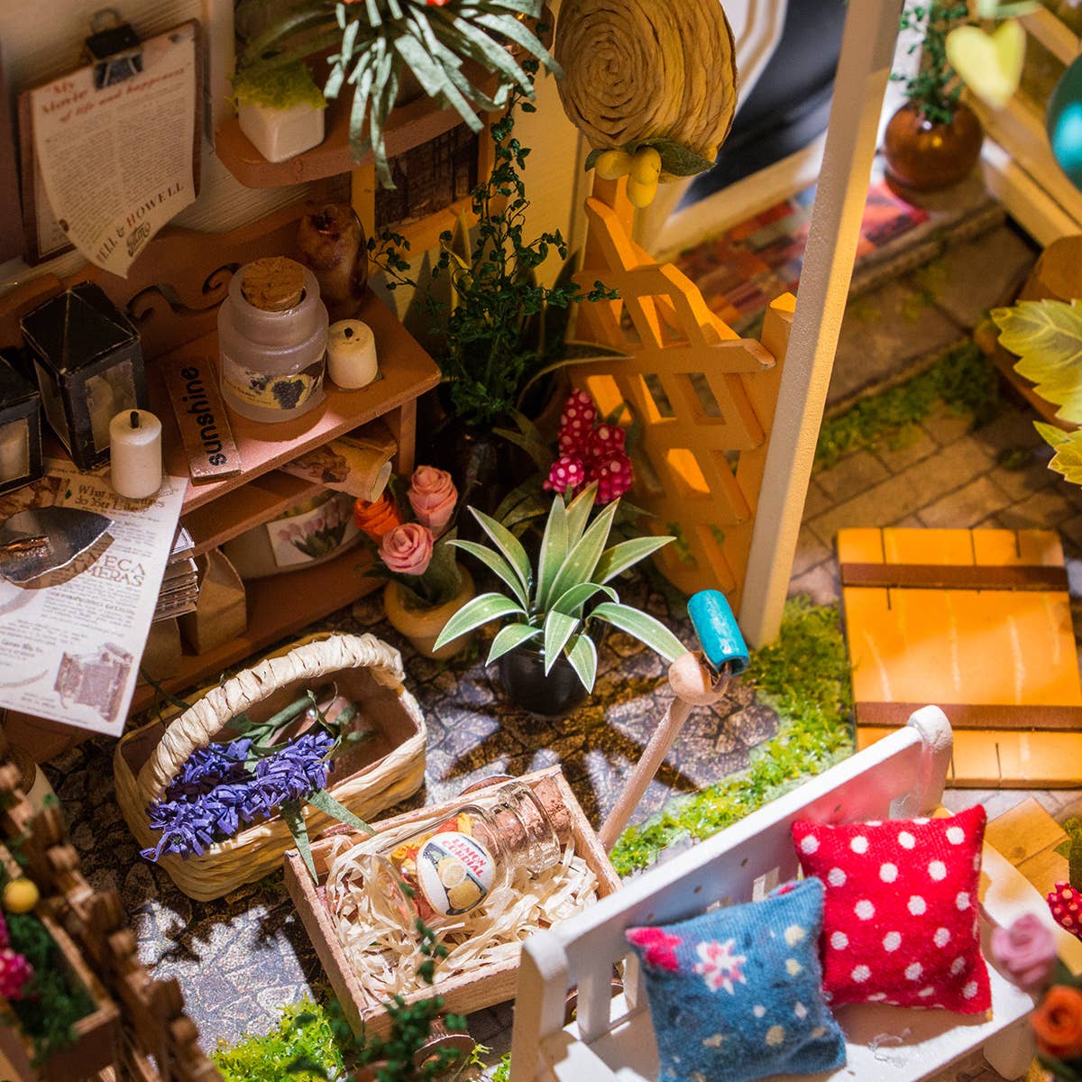 Miller's Garden- DIY Miniature House Kit