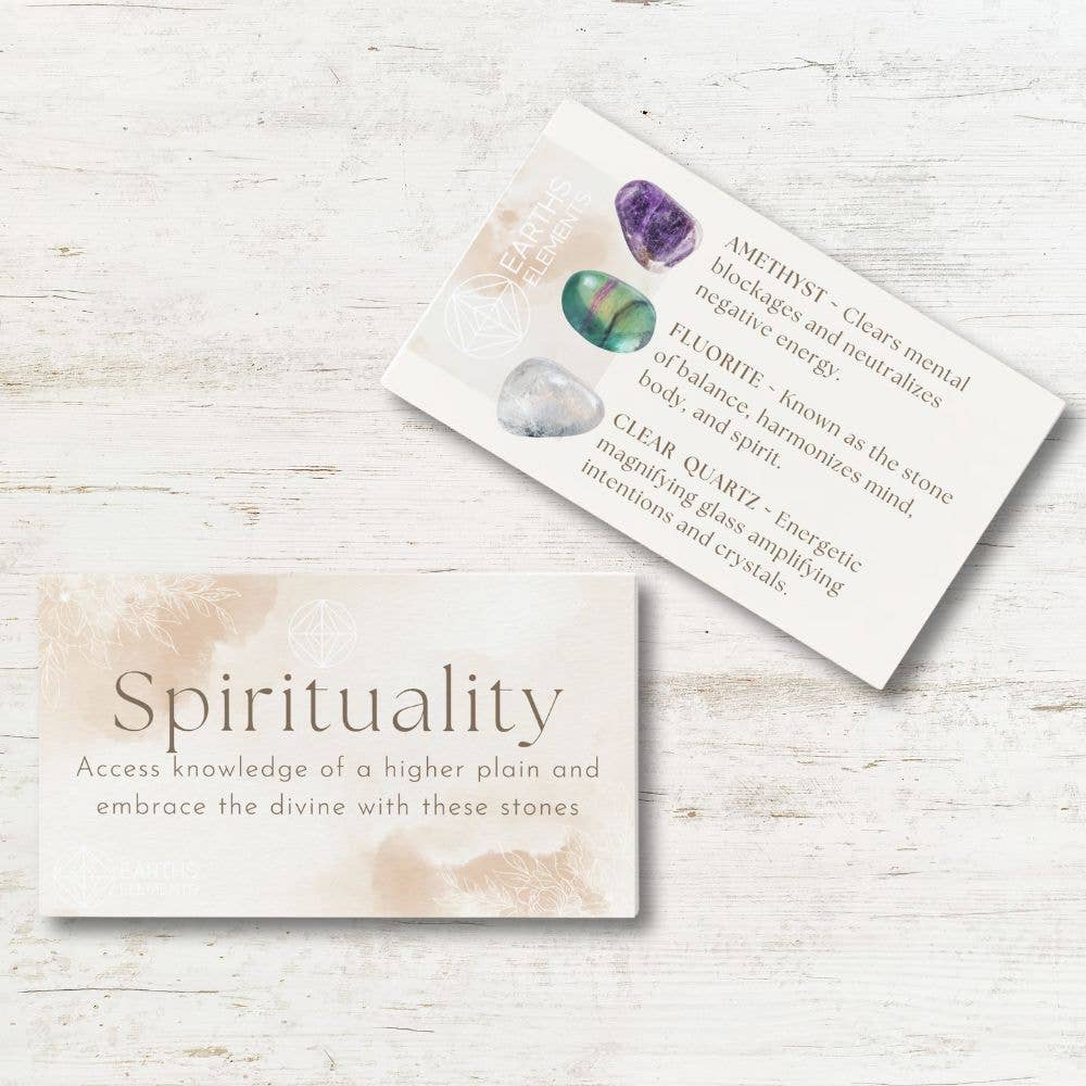 Intentions Bracelet Set - 8mm Spirituality