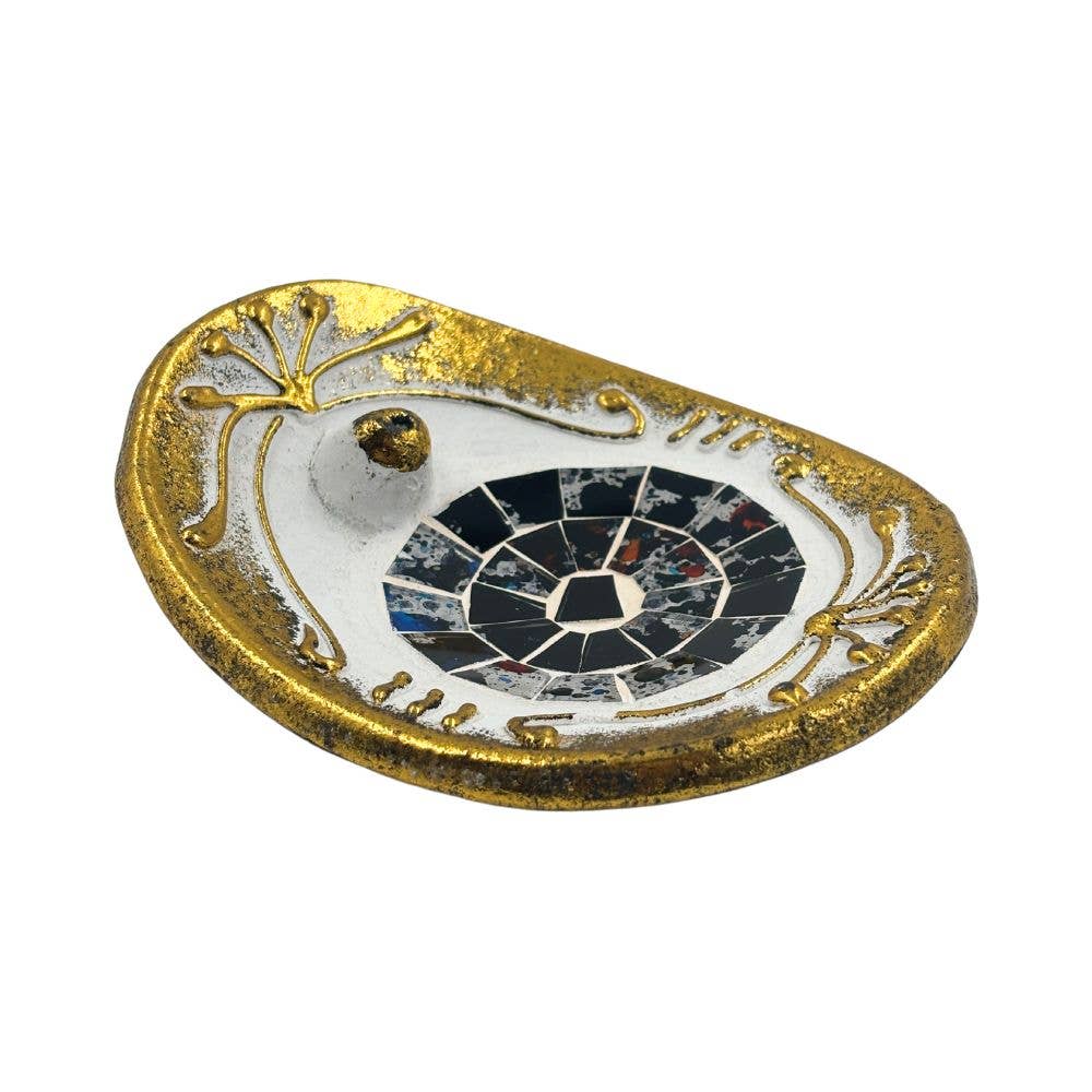 Incense Stick Burner  - Mosaic Oval