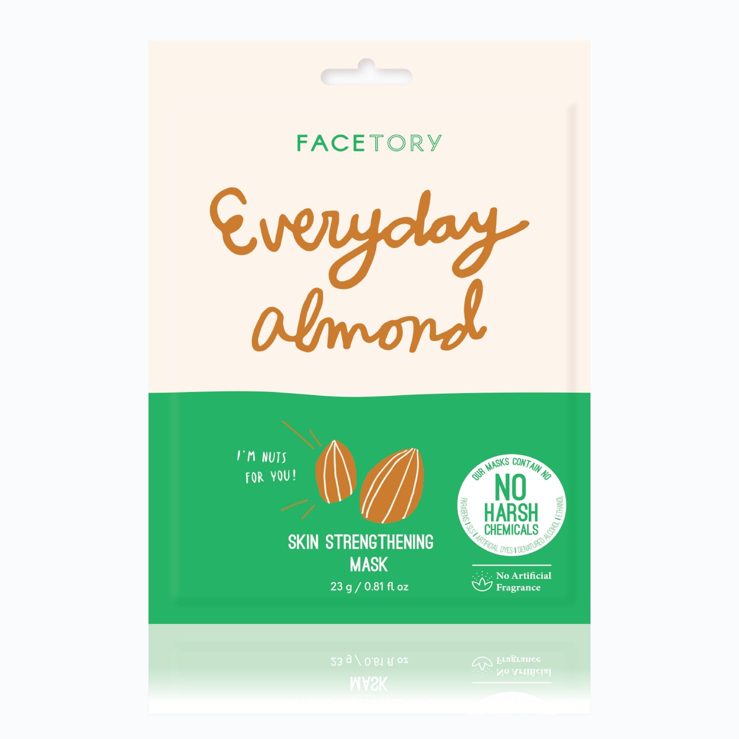 Almond-Face Mask - K-Beauty - Strengthening - Everyday