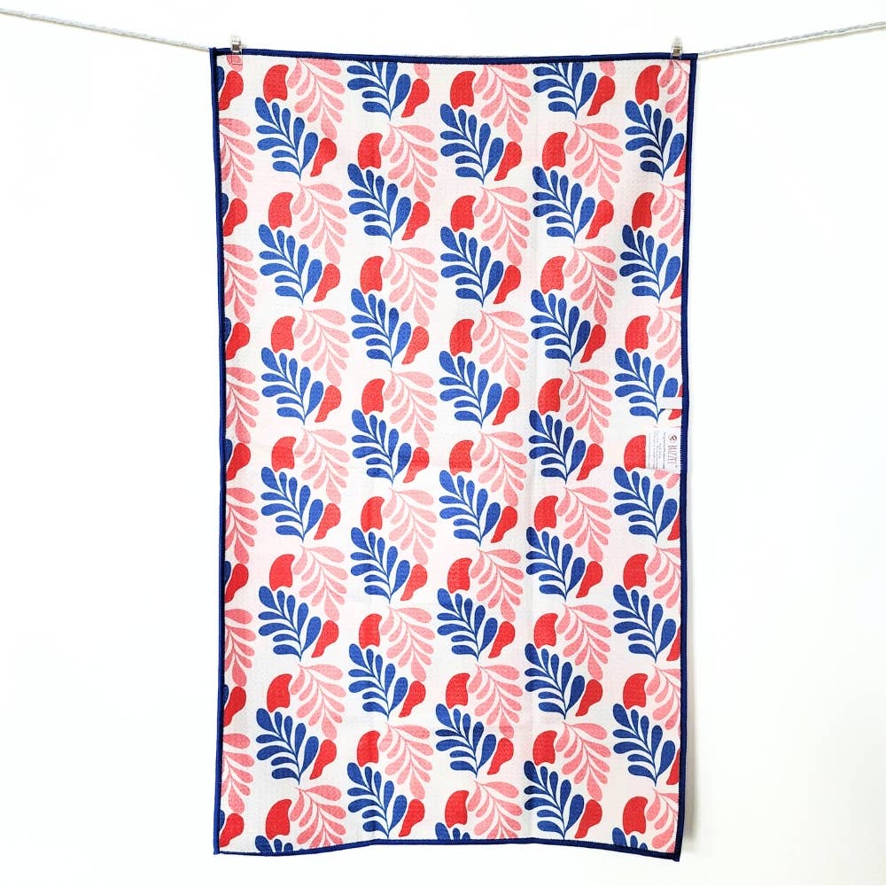 Figs - Dual Sided Hand Towel- Microfiber Kitchen Towel