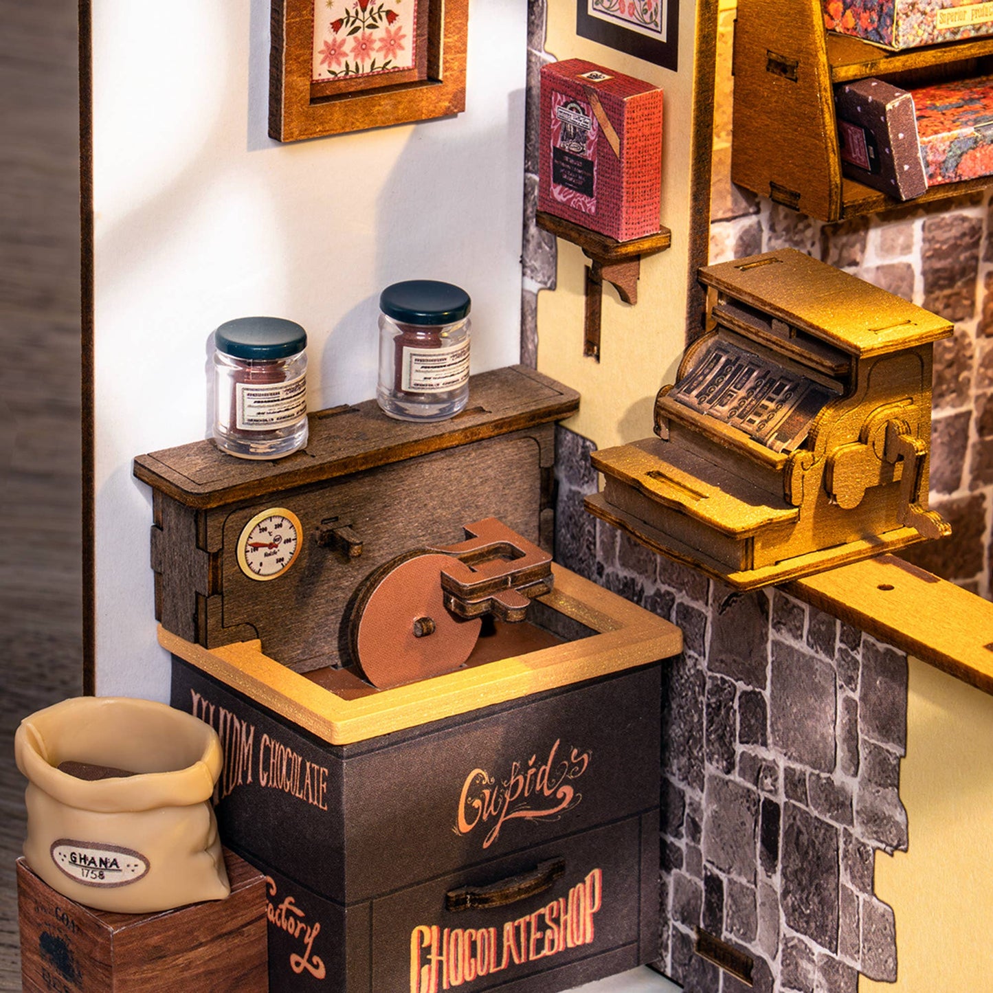 Henry's Chocolate- DIY Miniature House Kit