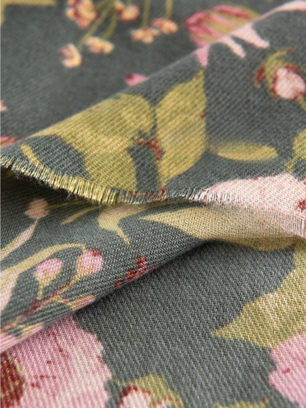 Scarvii - Winter Floral Print Scarf & Shawl