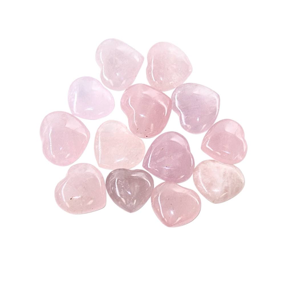 Crystal Heart - Rose Quartz