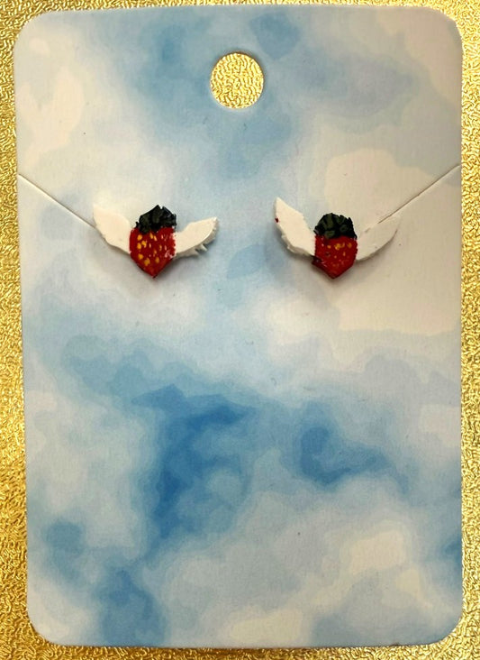 Angel earrings by Jayce Thoyre