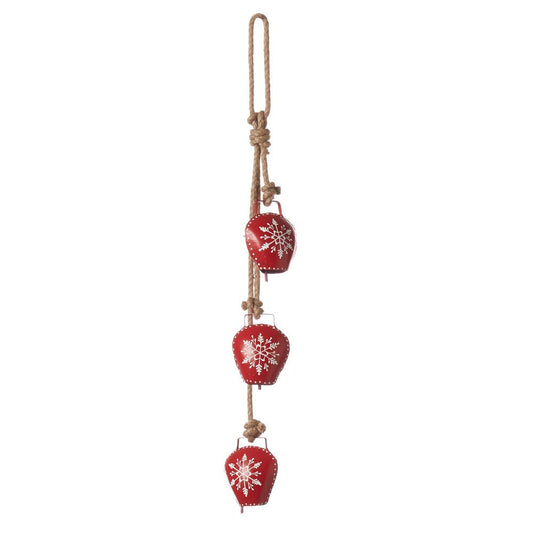 Ringing Christmas Snowflake Bells