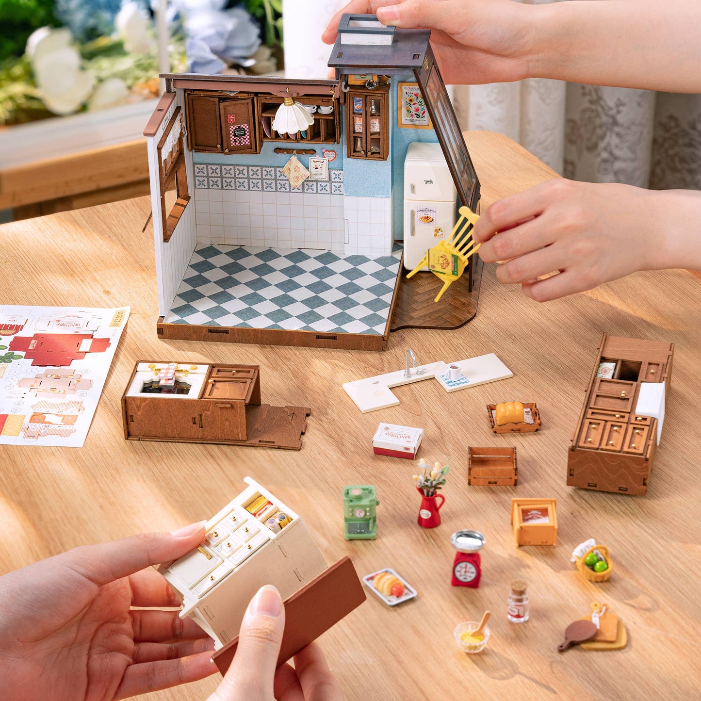 Baking Kitchen- DIY Miniature House Kit