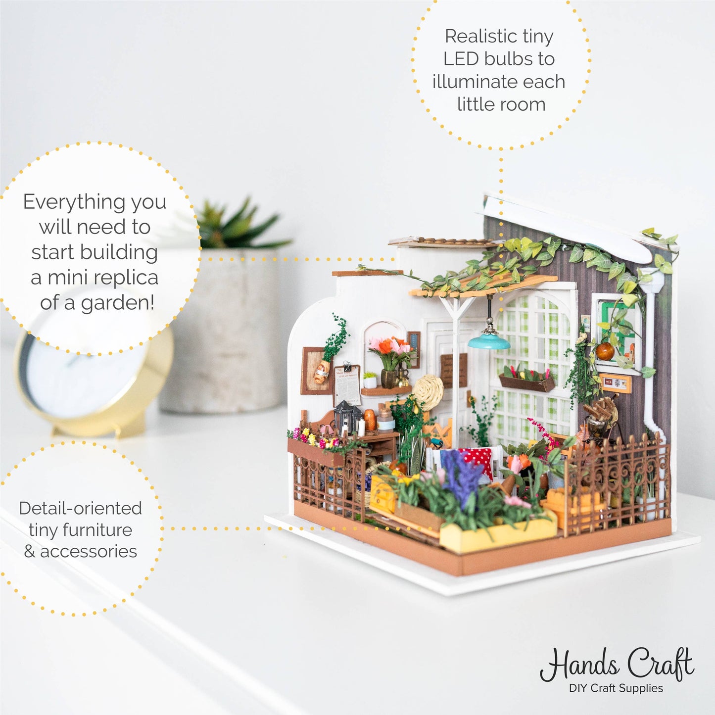 Miller's Garden- DIY Miniature House Kit