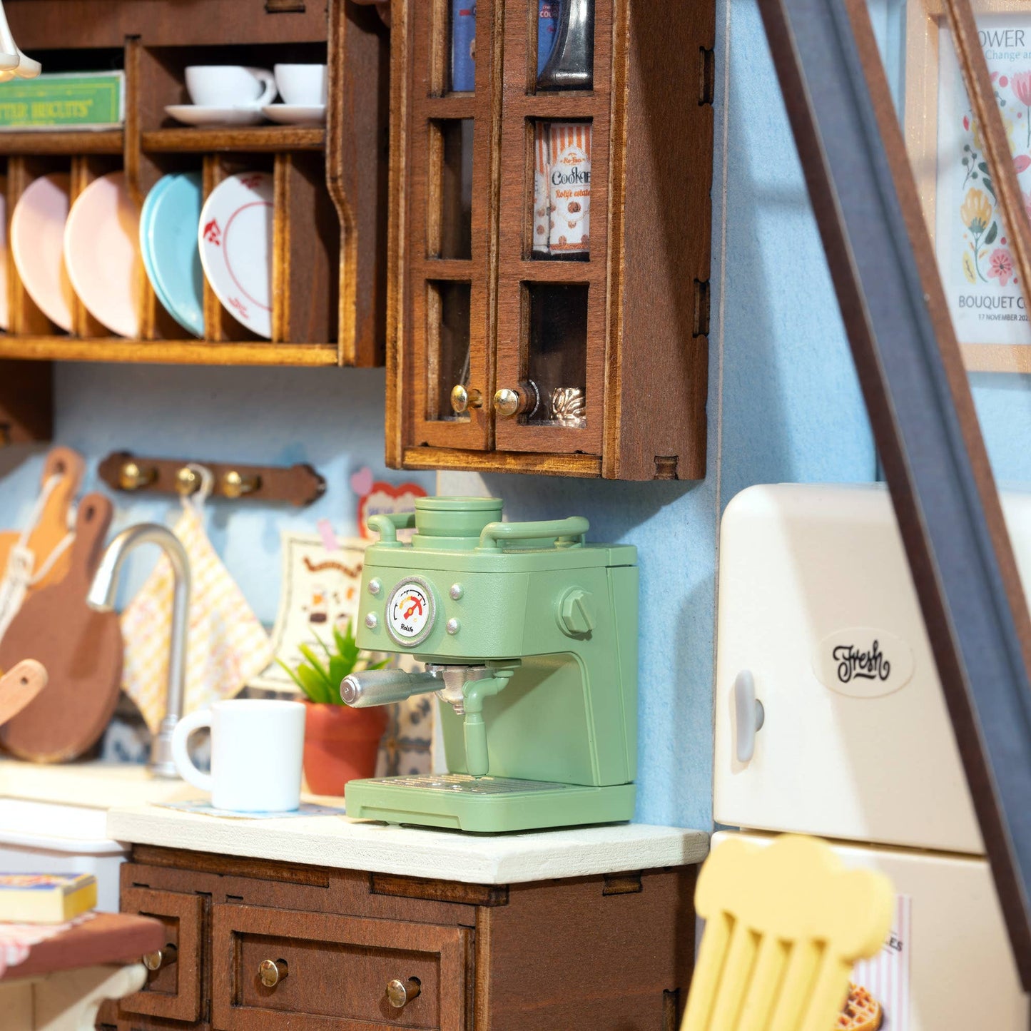 Baking Kitchen- DIY Miniature House Kit