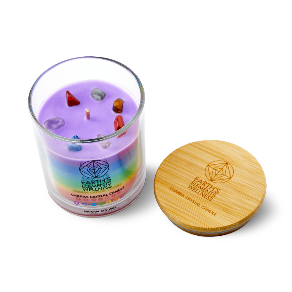 Crystal Candle, 7 Chakra
