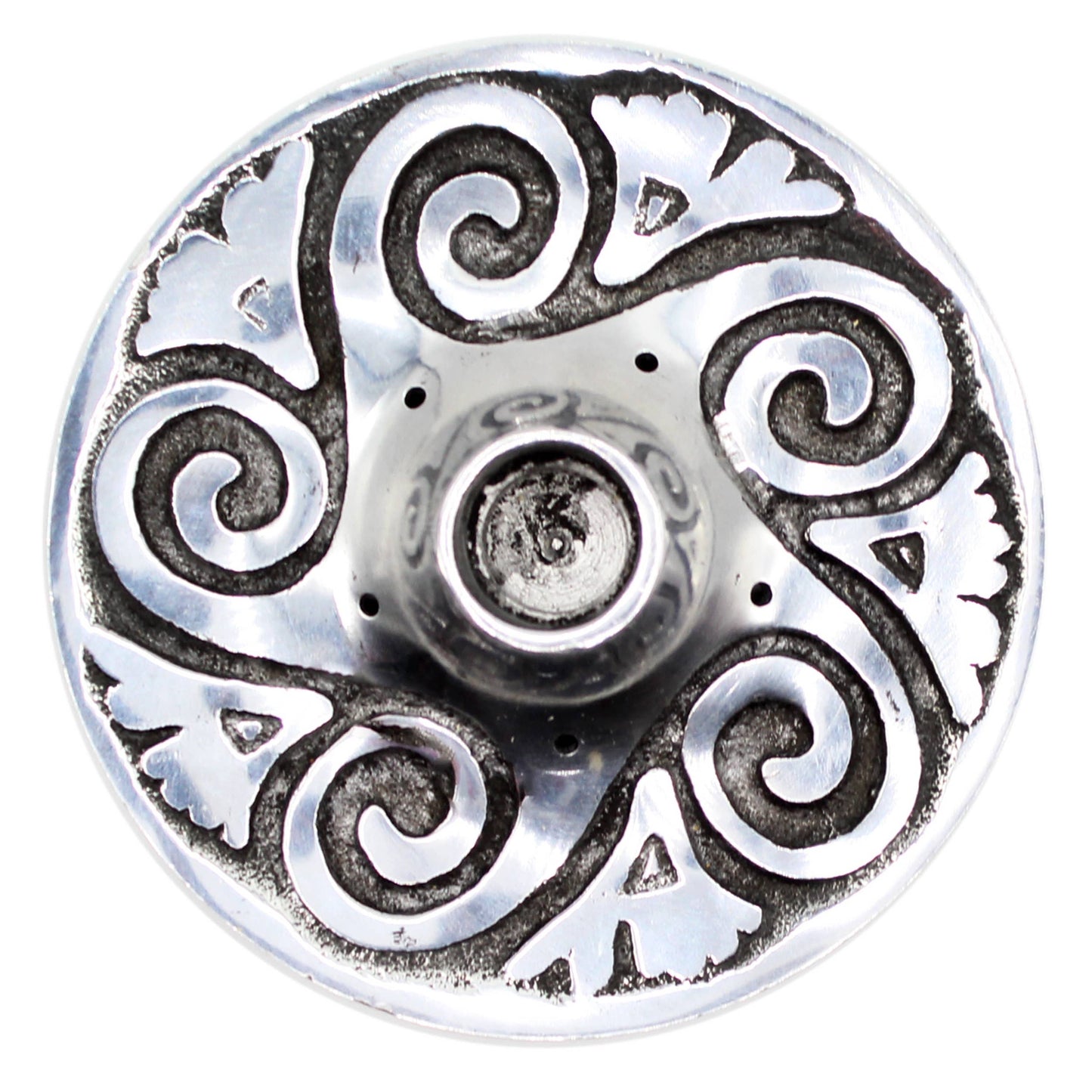 Swirl Palo Santo, Incense, and 5/8" Chime Candle Holder