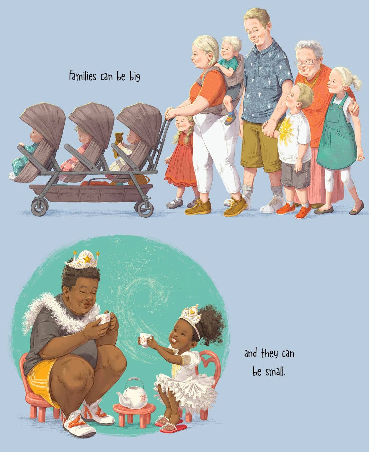 A Family Like Ours: Children's picture book