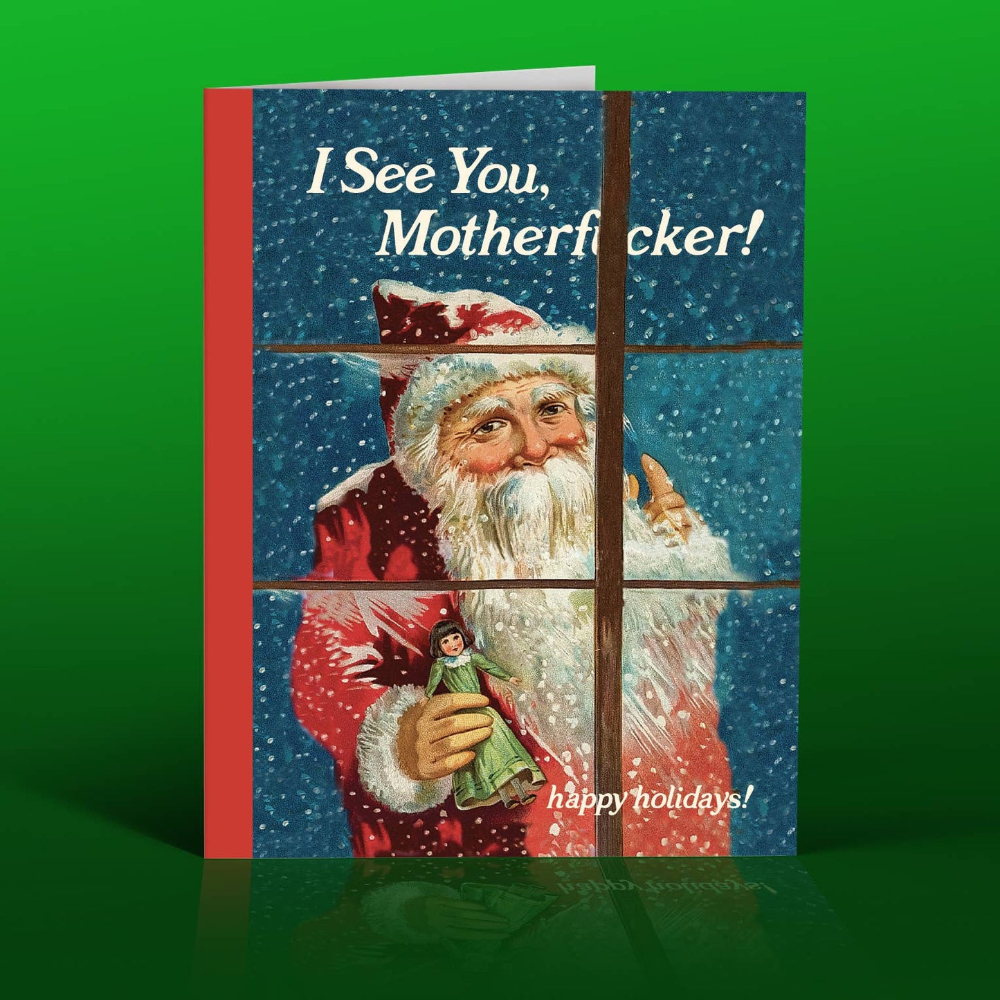 I SEE YOU! christmas card
