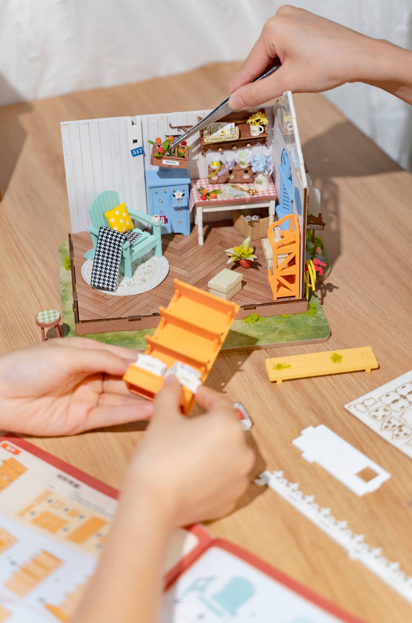 Dreamy Garden House- DIY Miniature House Kit