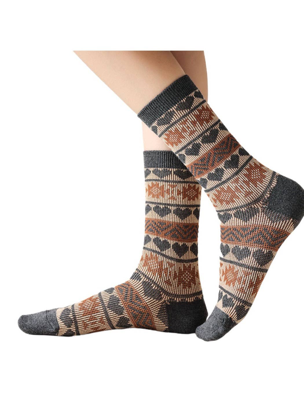 Rufia - Nordic Style Winter Mid-Calf Socks