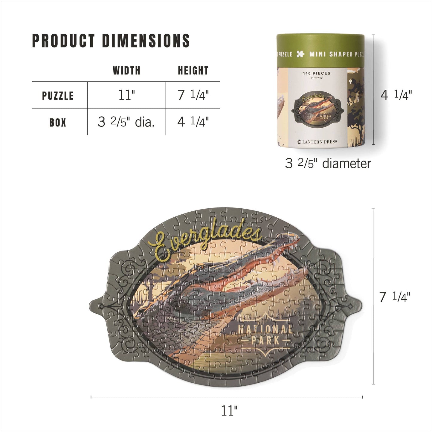 Everglades - Mini Puzzle, Protect Our National Parks