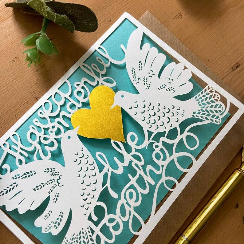 Wedding Doves Card