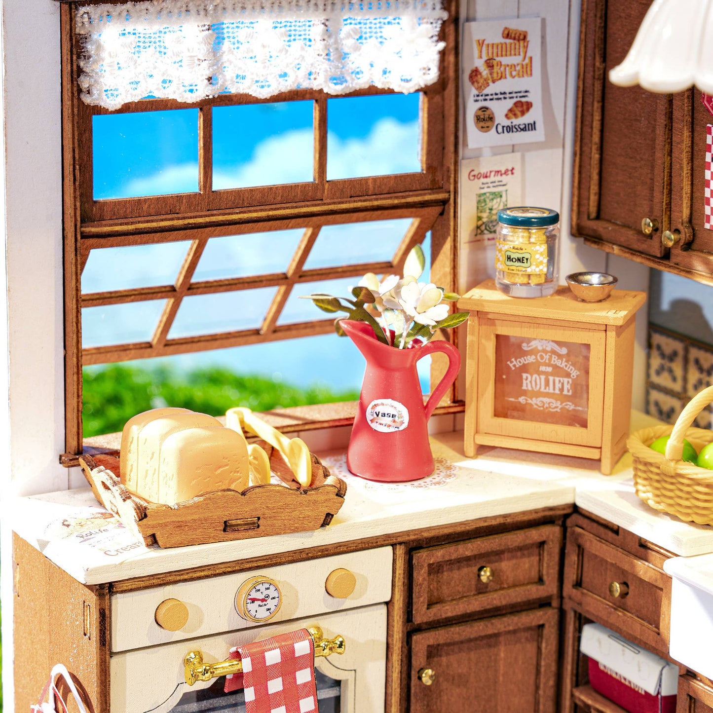 Baking Kitchen- DIY Miniature House Kit