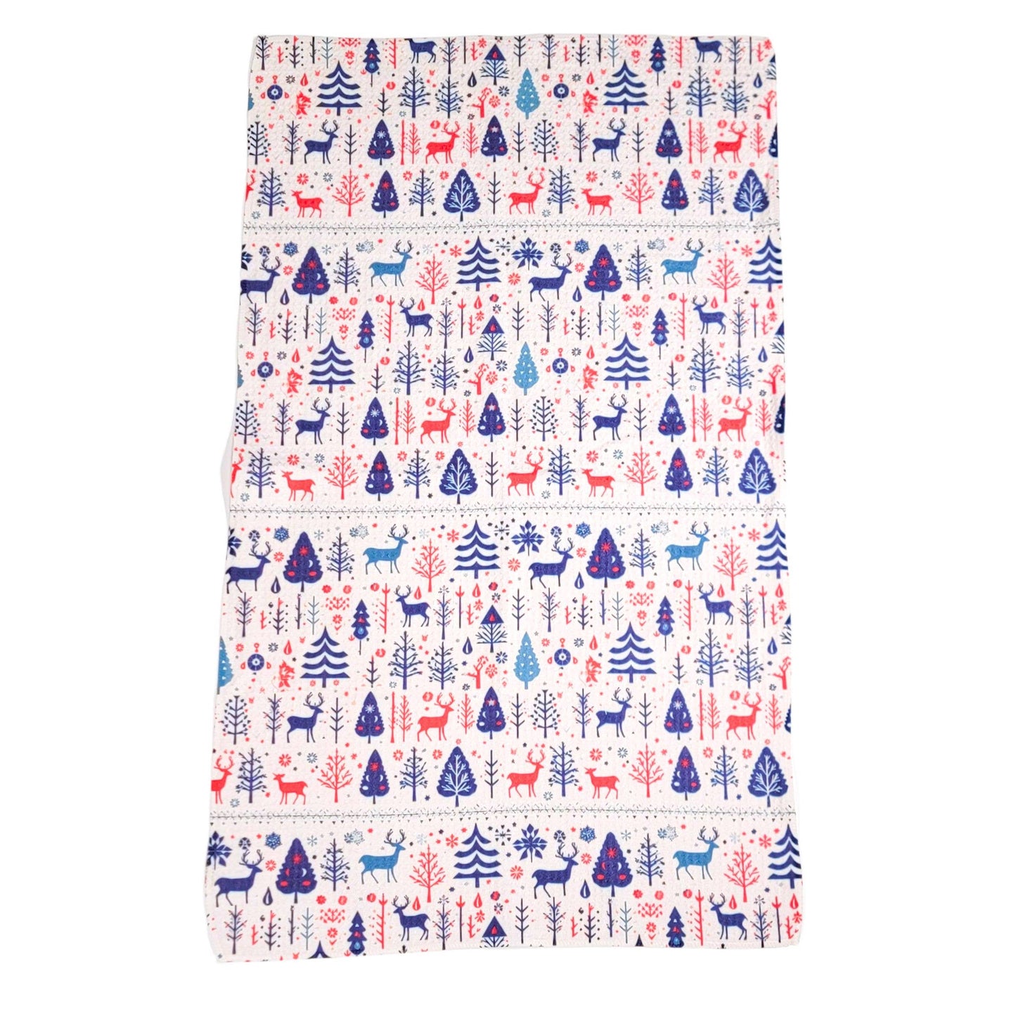 Nordic Christmas - Christmas Decor Waffle Tea Towels