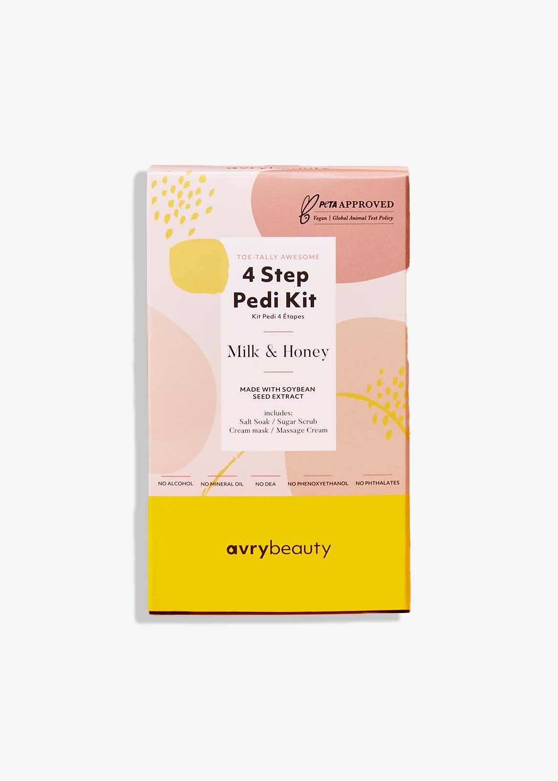 4 Step Pedi Kit - Milk & Honey
