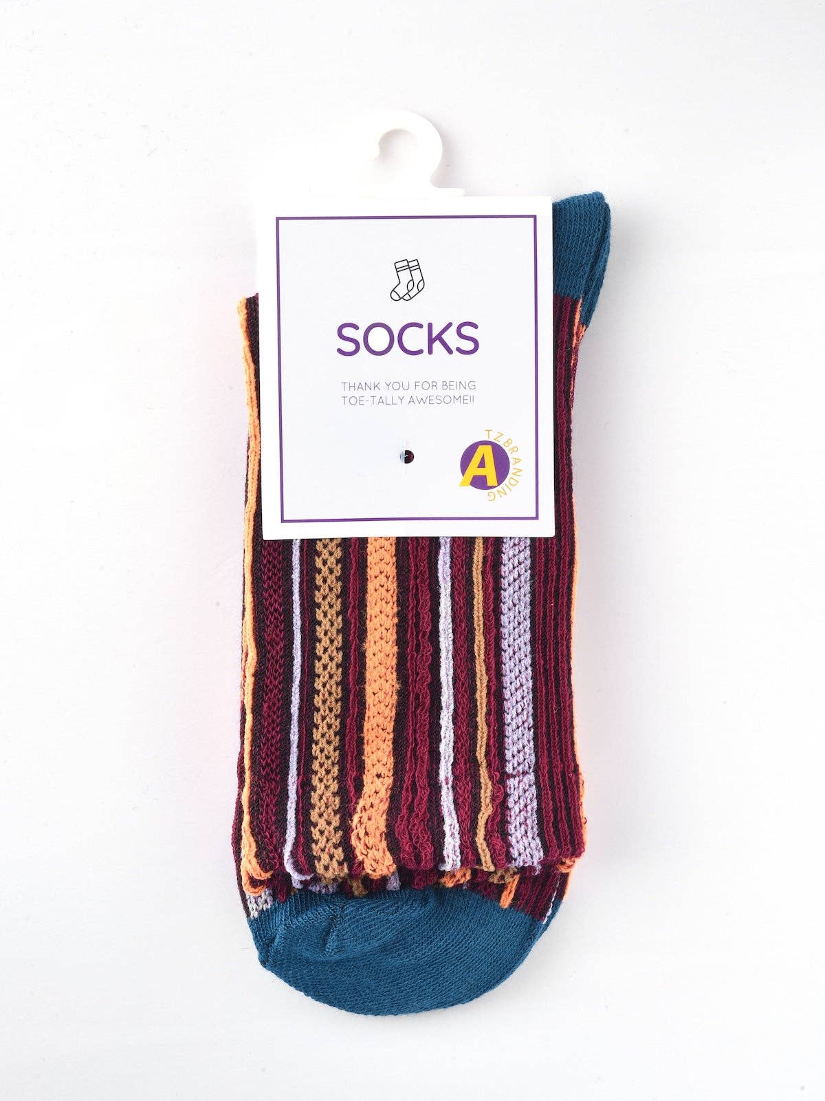 Rufia - Bohemian Colorblock Striped Socks