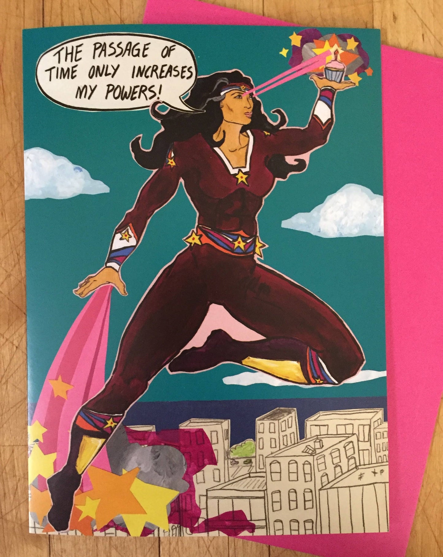 Super Woman Birthday Card