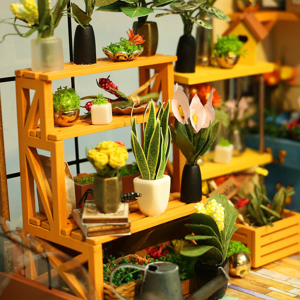 Cathy's Flower House- DIY Miniature House Kit