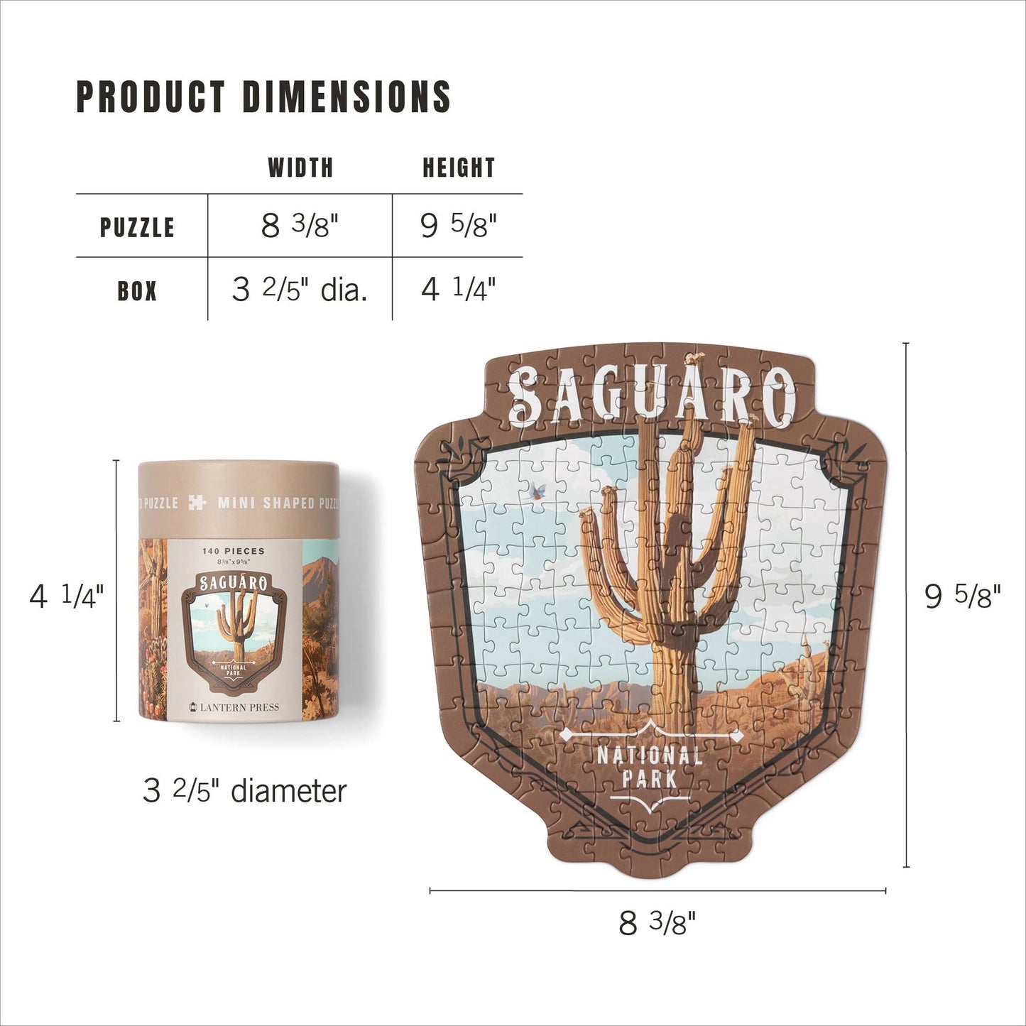 Saguaro - Mini Puzzle, Protect Our National Parks