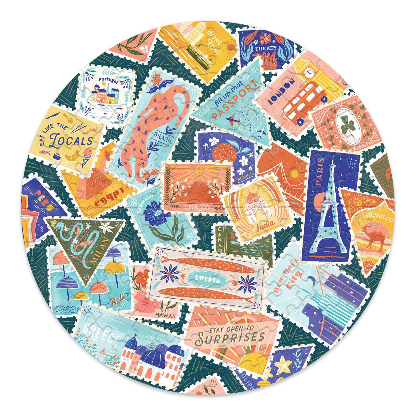 Well Traveled - MINI JIGSAW PUZZLE