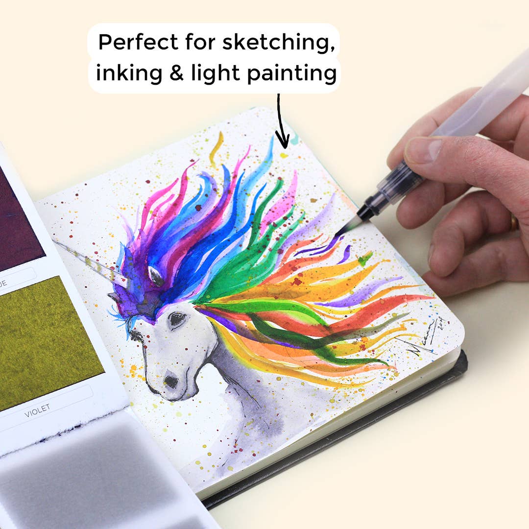 Square Ivory Sketchbook -  240 GSM for Sketching & Coloring