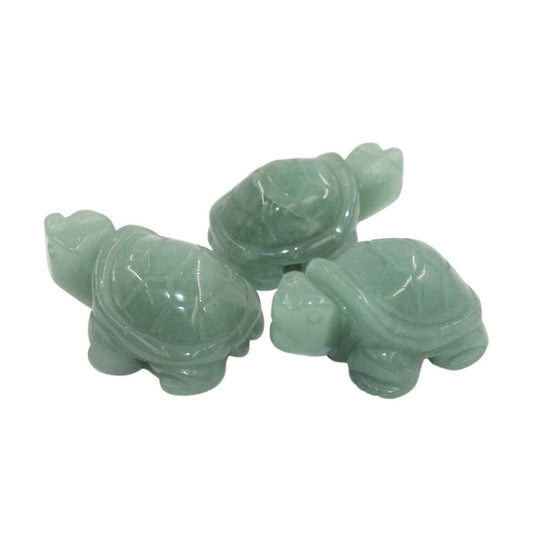 Crystal Turtle - Green Aventurine