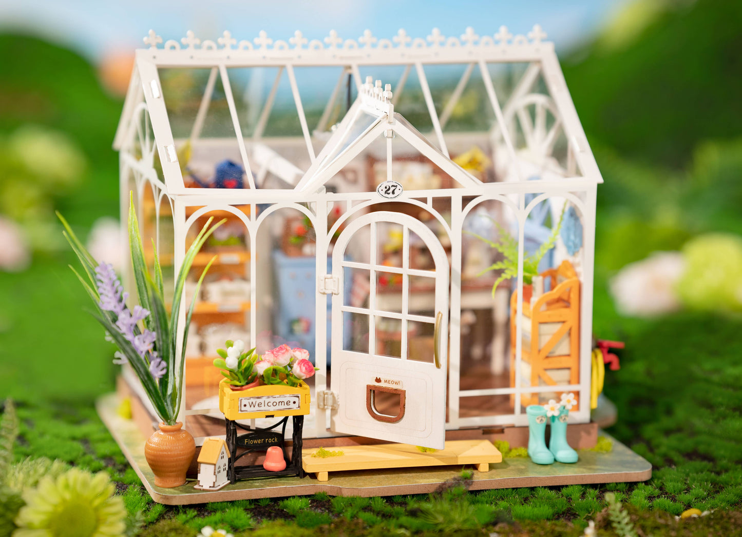 Dreamy Garden House- DIY Miniature House Kit