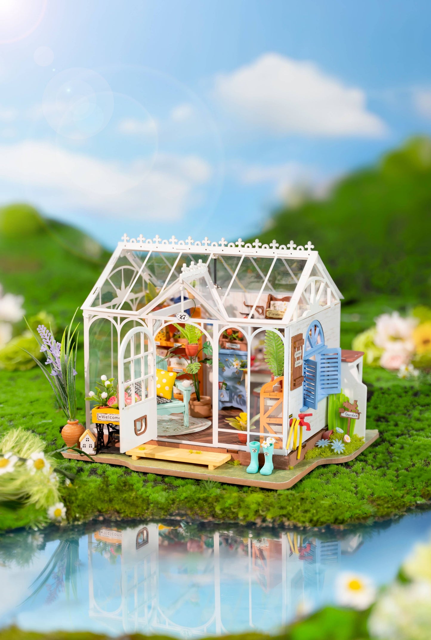 Dreamy Garden House- DIY Miniature House Kit