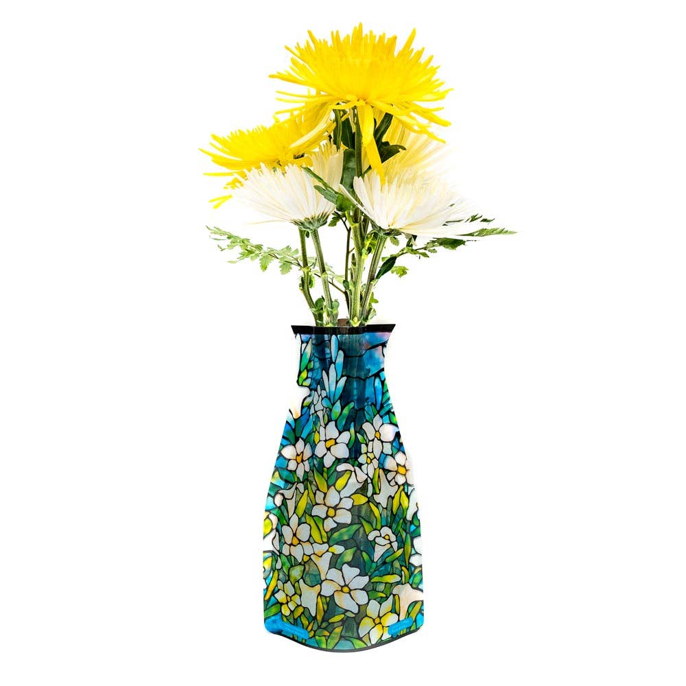 Modgy Expandable Vase - Louis C. Tiffany Field of Lilies