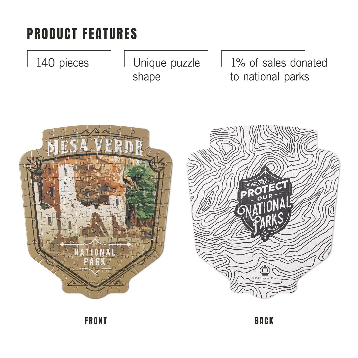 Mesa Verde - Mini Puzzle, Protect Our National Parks