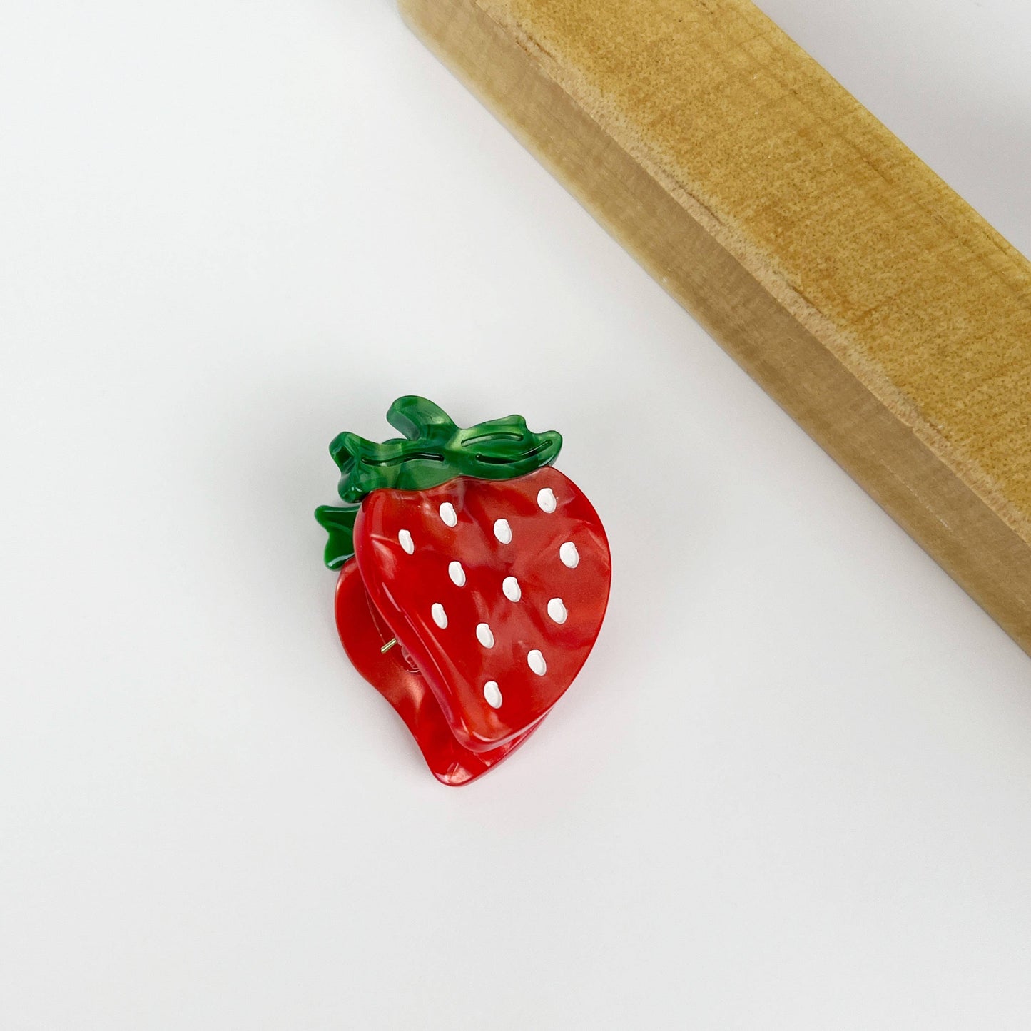 1.25" Mini cute fruit hair claw clip
