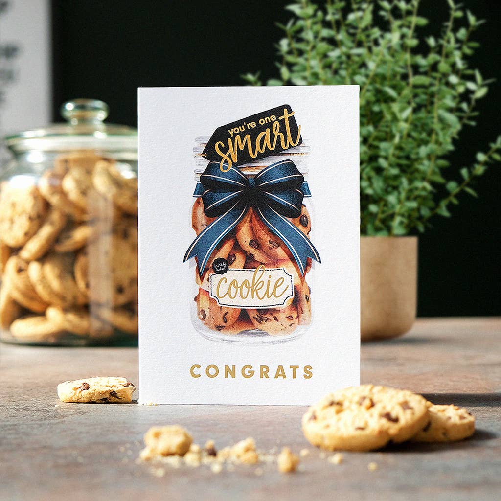 One Smart Cookie | Congratulations Card | Greeting Card