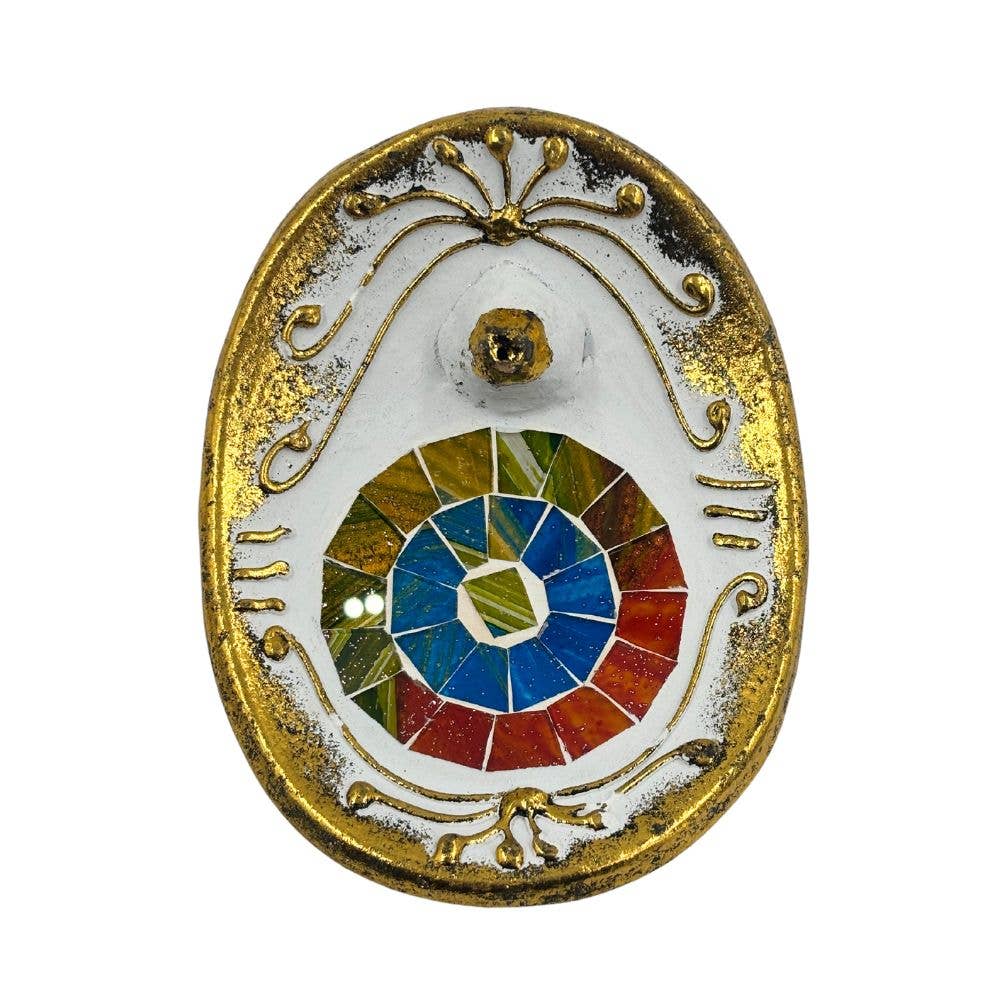 Incense Stick Burner  - Mosaic Oval