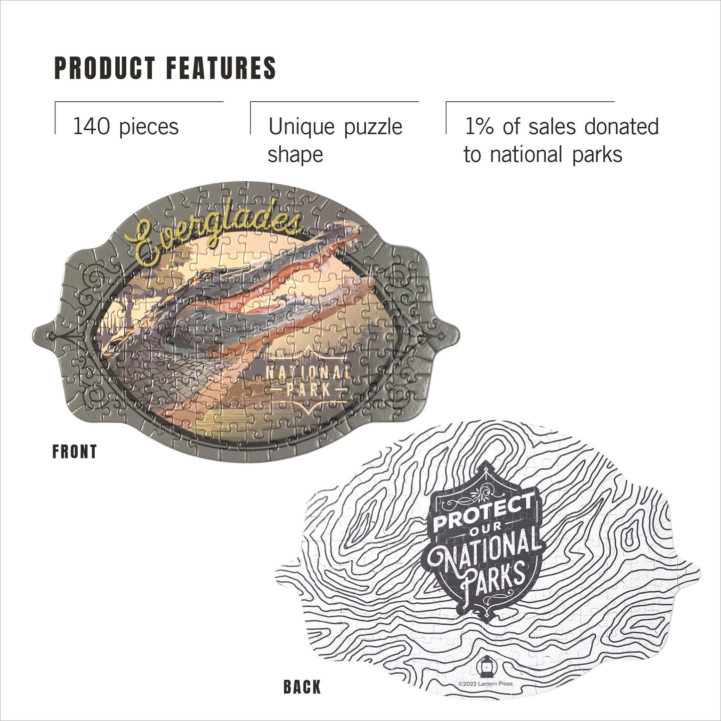 Everglades - Mini Puzzle, Protect Our National Parks