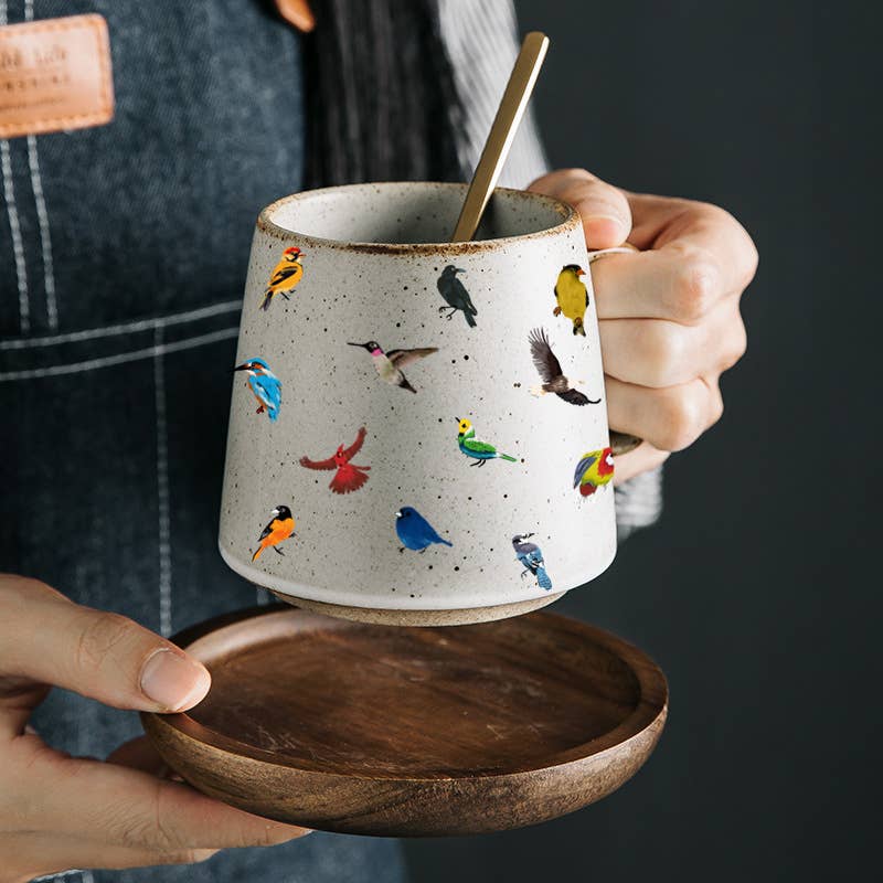 Ceramic Birdwatcher's Mug