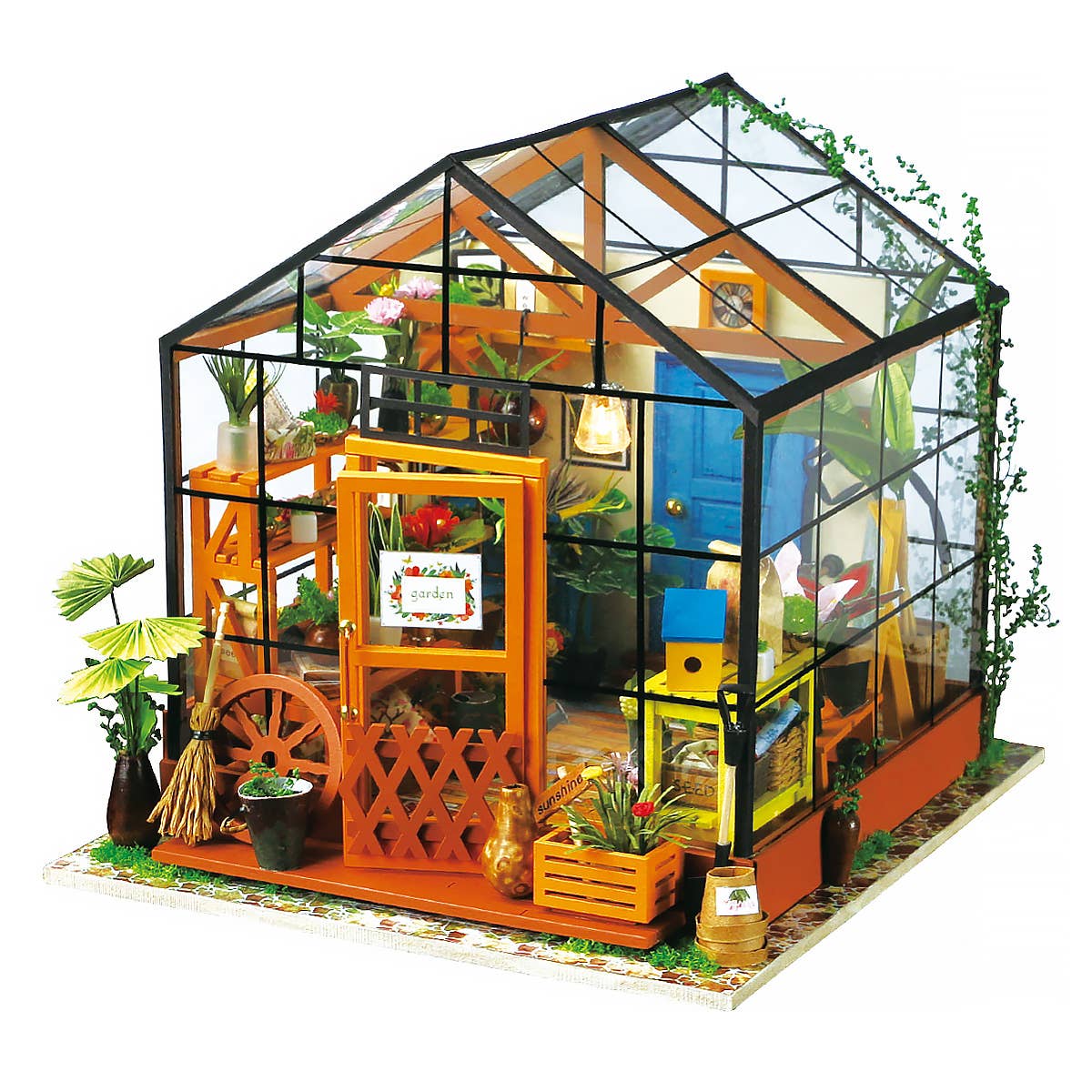 Cathy's Flower House- DIY Miniature House Kit