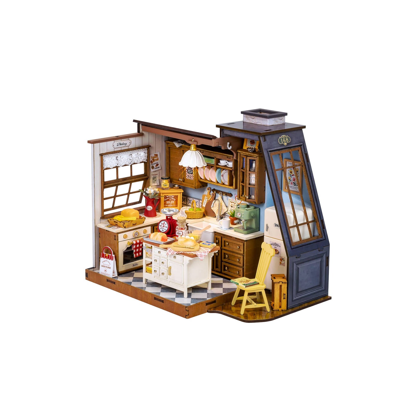 Baking Kitchen- DIY Miniature House Kit