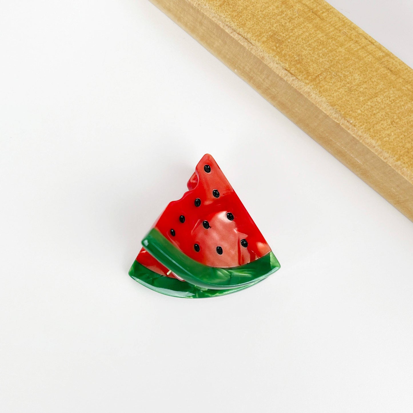 1.25" Mini cute fruit hair claw clip