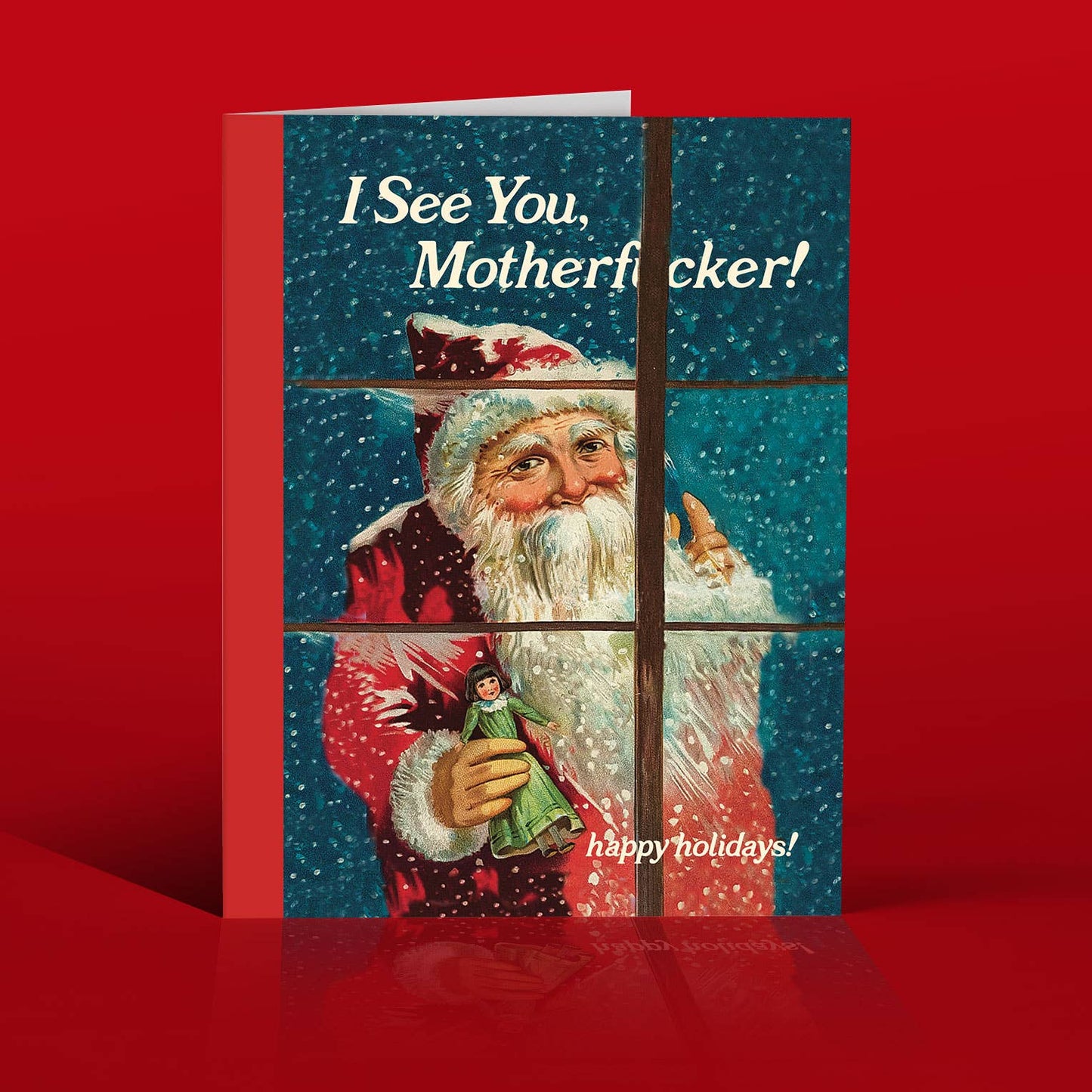 I SEE YOU! christmas card
