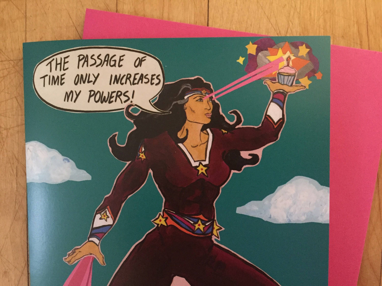 Super Woman Birthday Card