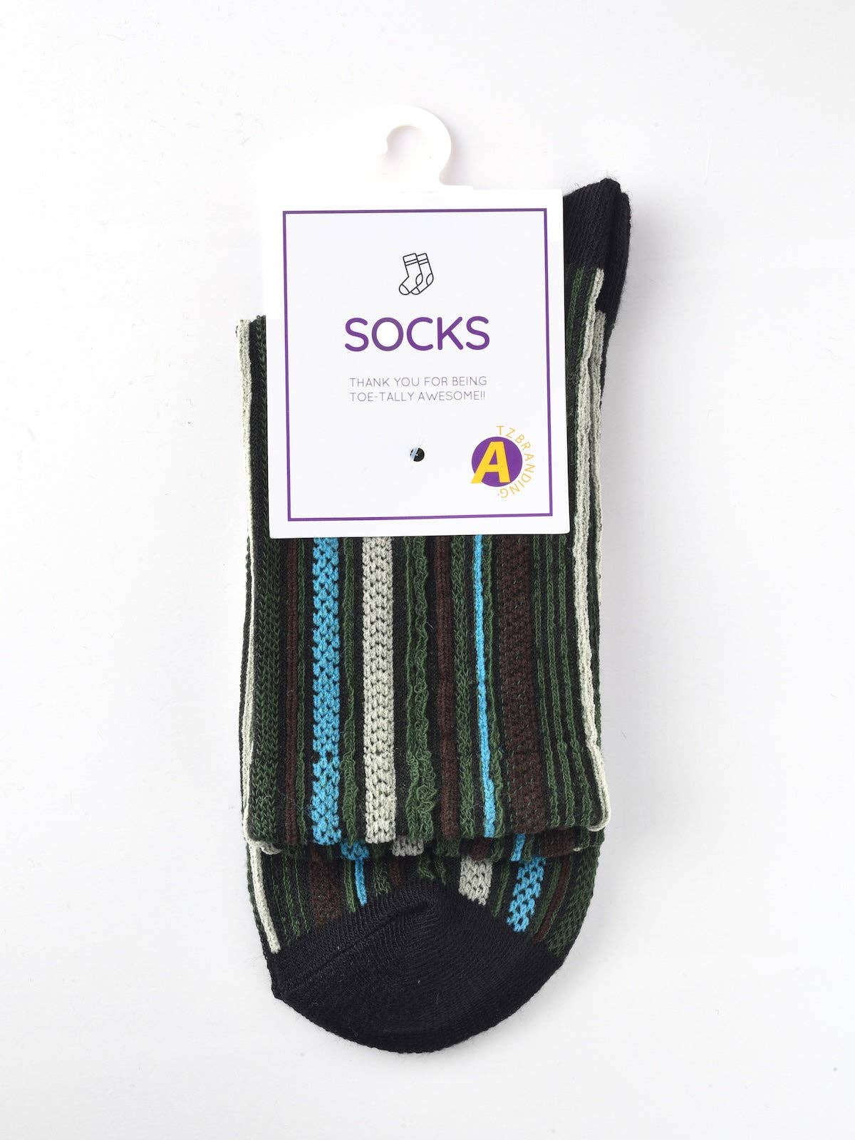 Rufia - Bohemian Colorblock Striped Socks
