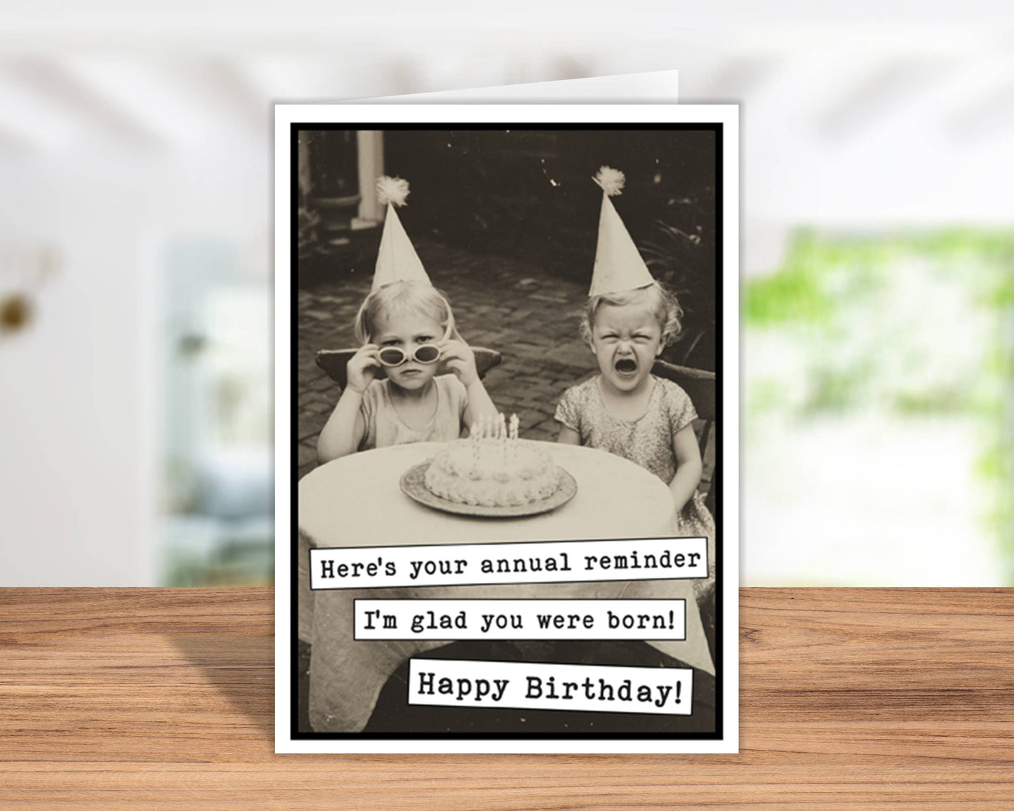Funny Birthday, Happy Birthday Sister Greeting Card
