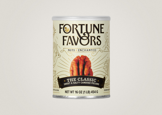 16oz Fortune Favors The Classic Candied Pecans