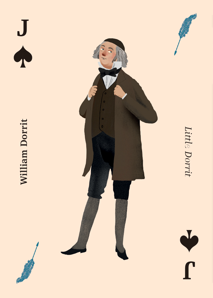 Charles Dickens Playing Cards