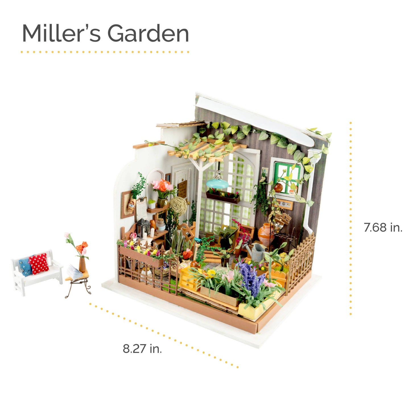 Miller's Garden- DIY Miniature House Kit